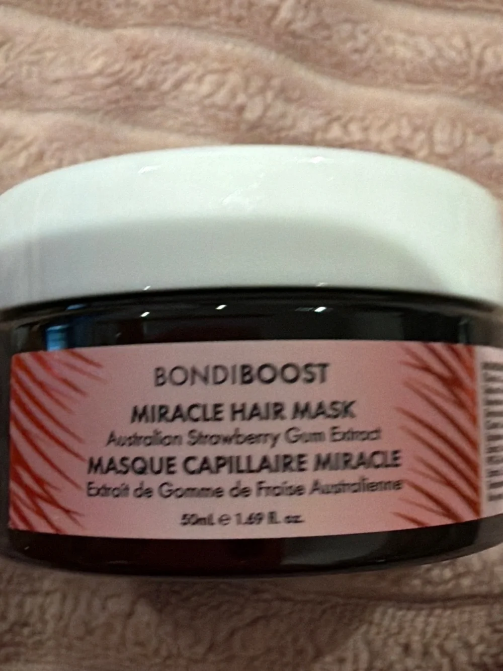 Ulta Beauty BondiBoost Miracle Hair - Pink Label, White Cap, Brown Jar
